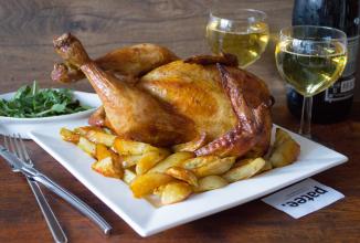 Цыплёнок запеченный с картофелем