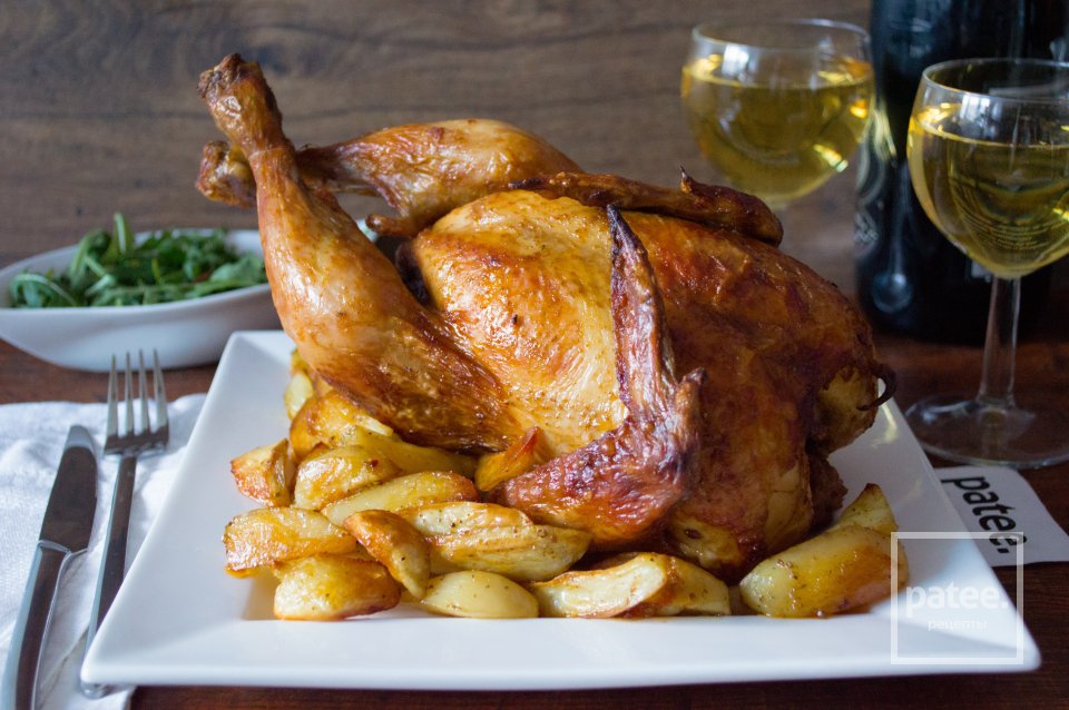 Цыплёнок запеченный с картофелем - Шаг 13