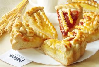 Сдобный пирог  Два джема