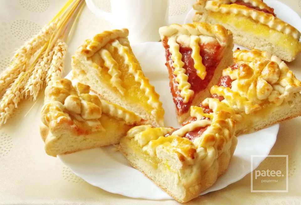 Сдобный пирог  Два джема - Шаг 15