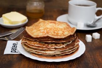 Блинчики на дрожжах