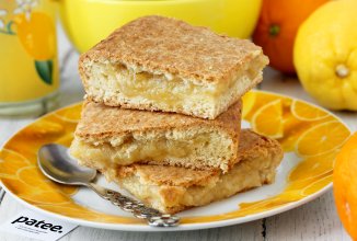 Пирог с лимонной начинкой