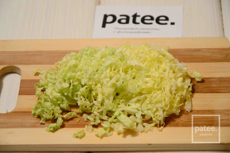 Овощной салат с арахисом - Шаг 4