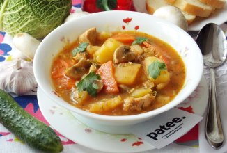 Рагу из свинины в соусе