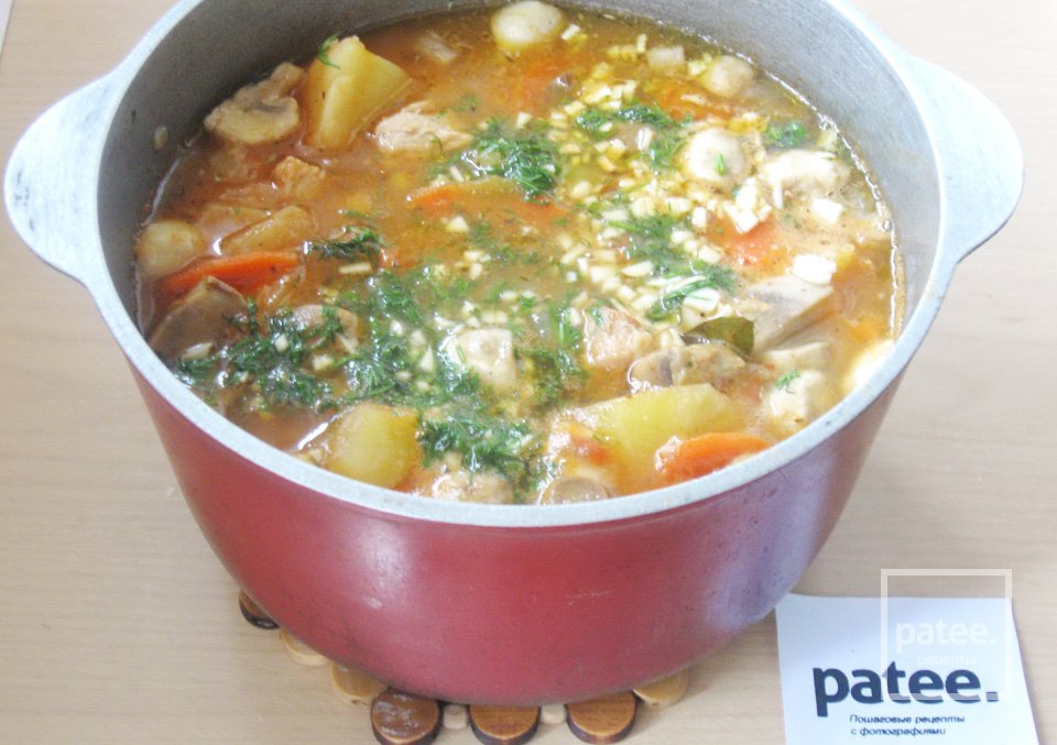 Рагу из свинины в соусе - Шаг 17