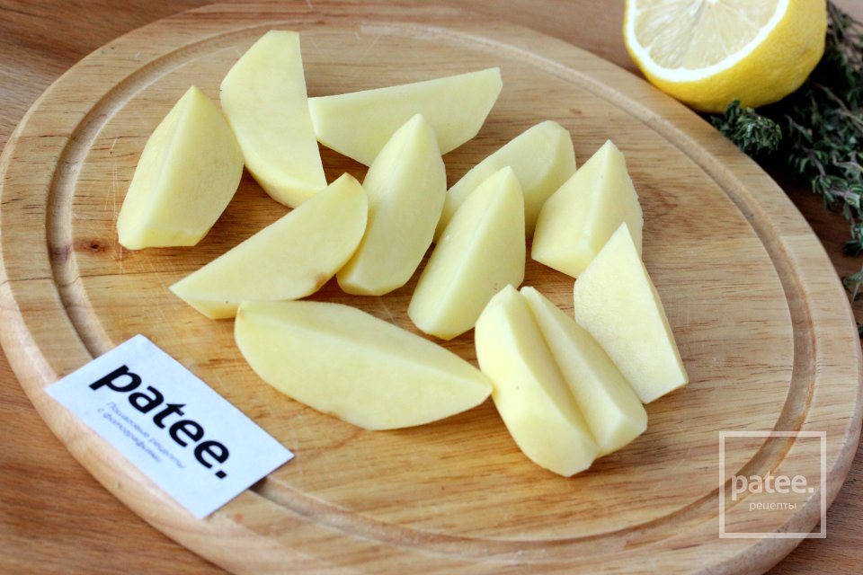 Скумбрия с лимоном и тимьяном на пару в мультиварке - Шаг 6