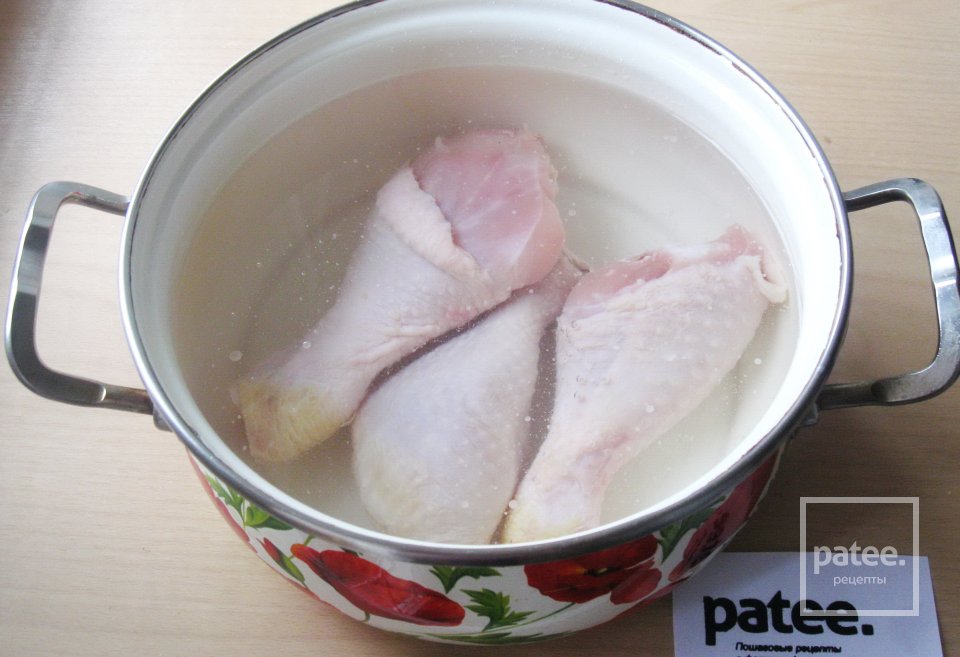 Куриный суп с гречневыми клецками - Шаг 2