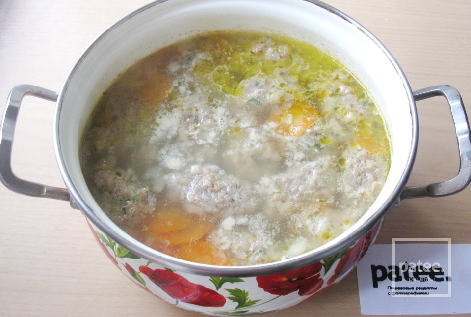 Куриный суп с гречневыми клецками - Шаг 16