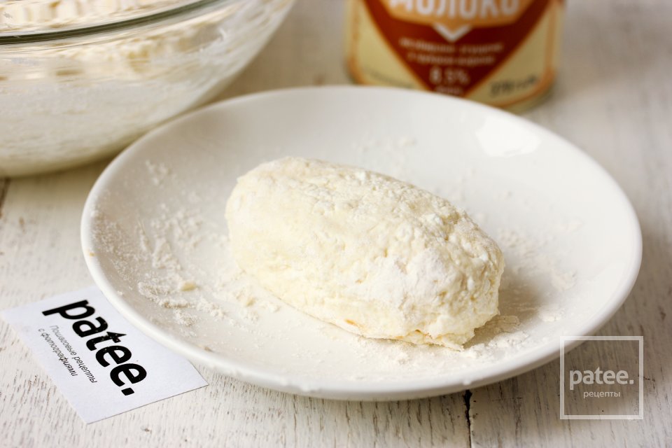 Сырники с варёной сгущёнкой - Шаг 9