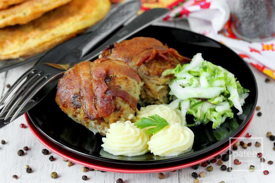 Тефтели в беконе - Шаг 12