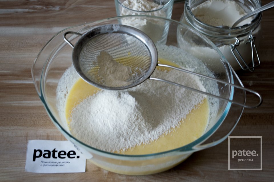 Пирог Сметанник с курагой - Шаг 6