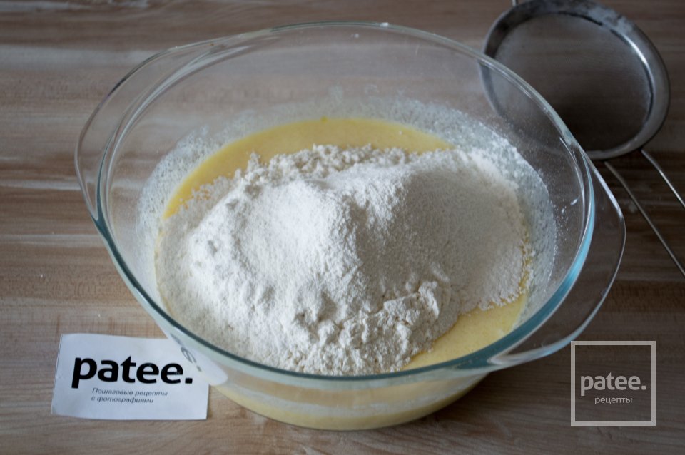 Пирог Сметанник с курагой - Шаг 7