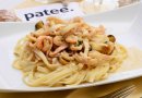 Спагетти с морепродуктами в сливочном соусе