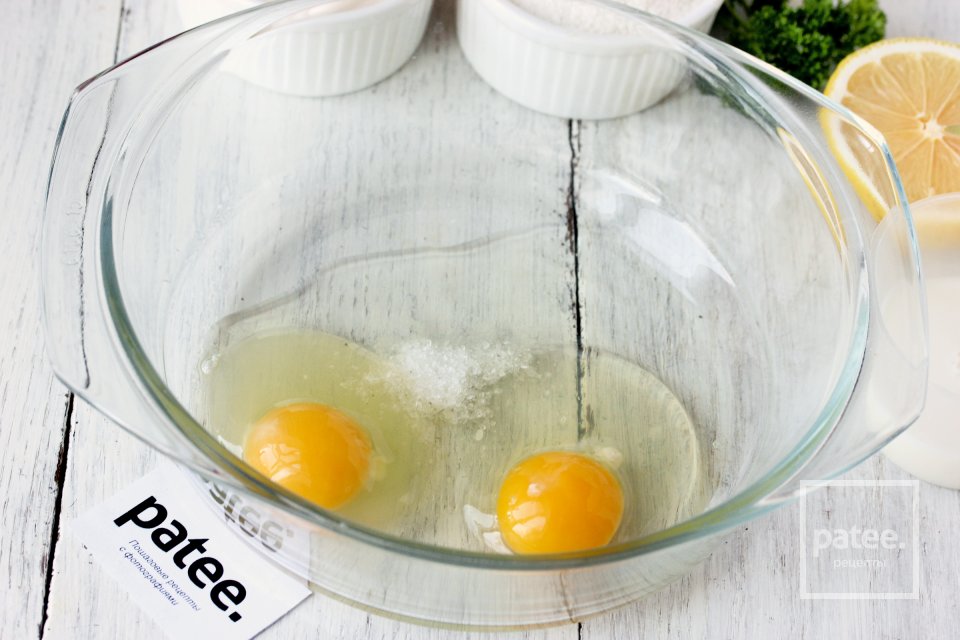 Закусочные вафли с солёной сёмгой и лимоном - Шаг 2