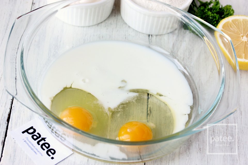 Закусочные вафли с солёной сёмгой и лимоном - Шаг 3