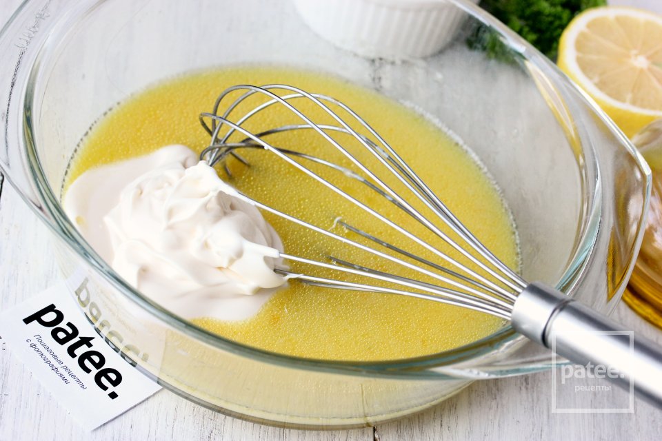 Закусочные вафли с солёной сёмгой и лимоном - Шаг 6