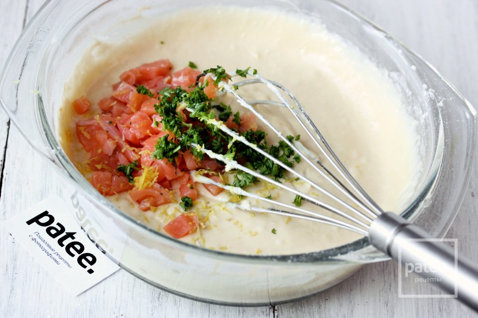 Закусочные вафли с солёной сёмгой и лимоном - Шаг 12