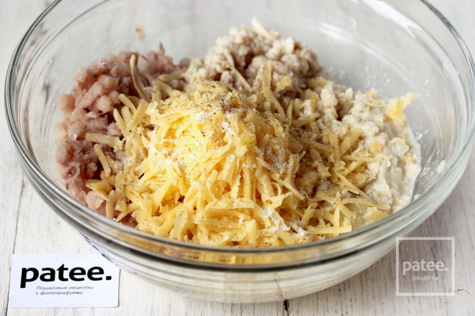 Рыбные котлеты с сыром на пару в мультиварке - Шаг 8