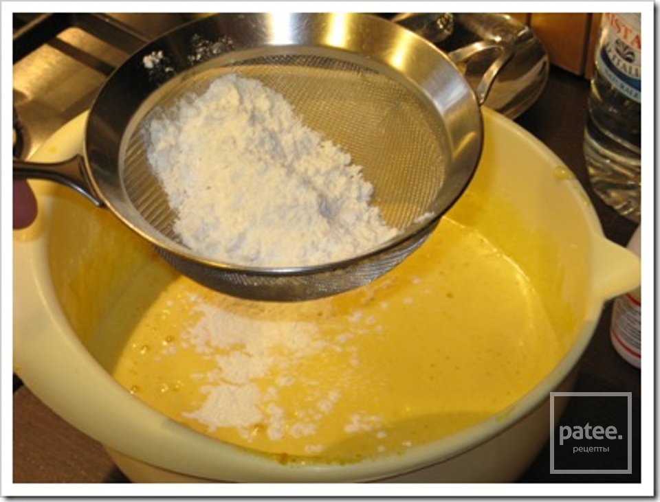 Бисквит - Шаг 1