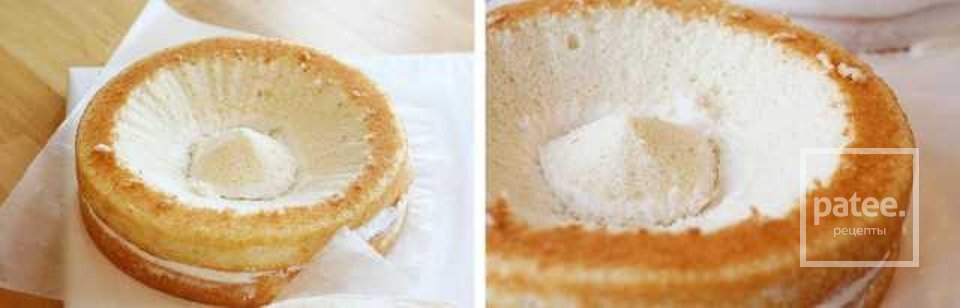 Торт с сердцем - Шаг 1