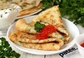 Блины с зеленью