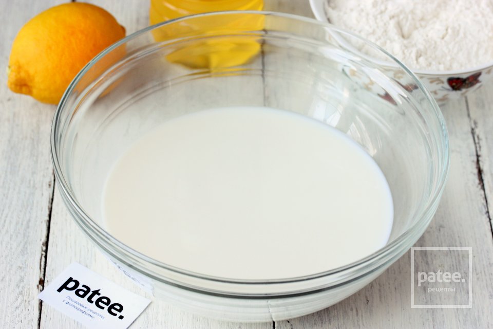 Заварные лимонные блины - Шаг 2