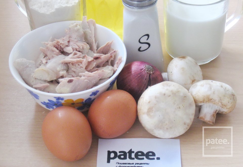 Блинчатые пирожки - Шаг 1