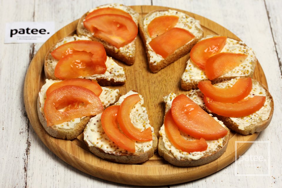 Канапе с хамоном и помидорами - Шаг 7