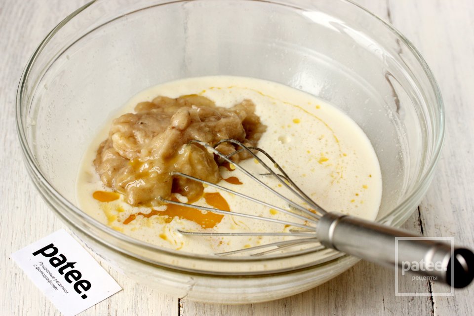 Банановый торт с орехами - Шаг 5