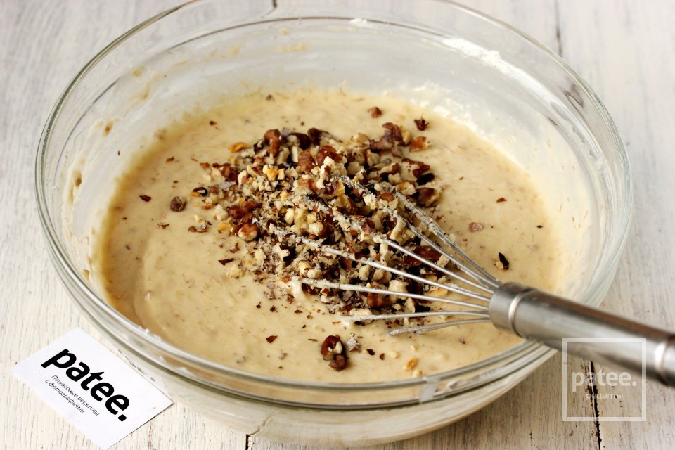 Банановый торт с орехами - Шаг 7