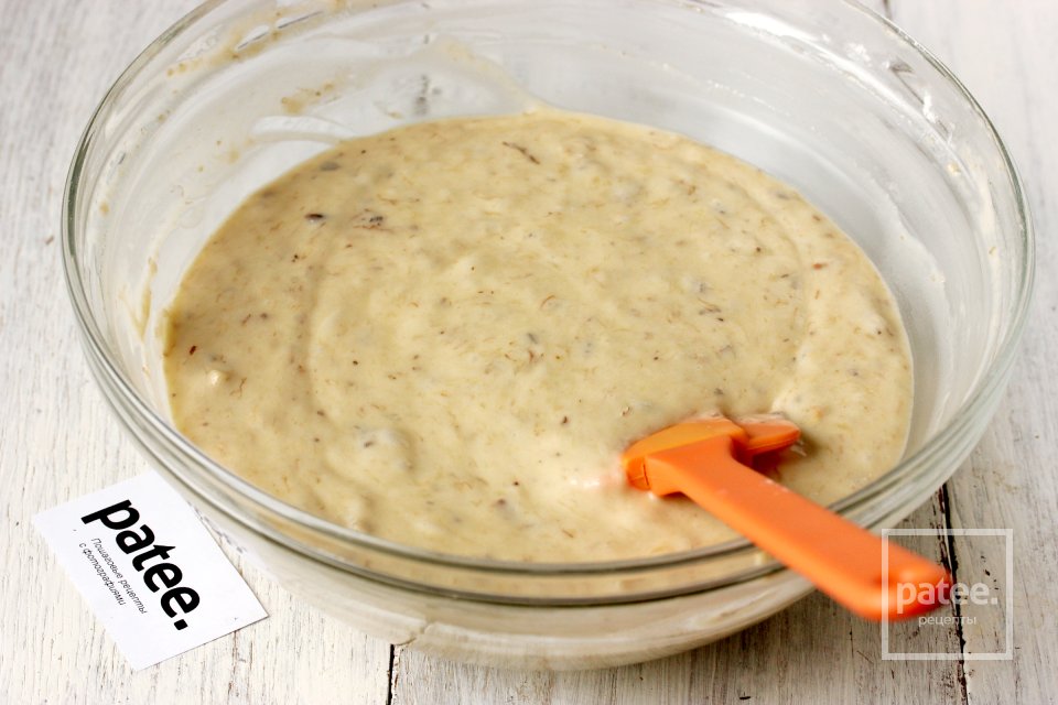 Банановый торт с орехами - Шаг 8