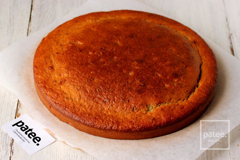 Банановый торт с орехами - Шаг 9