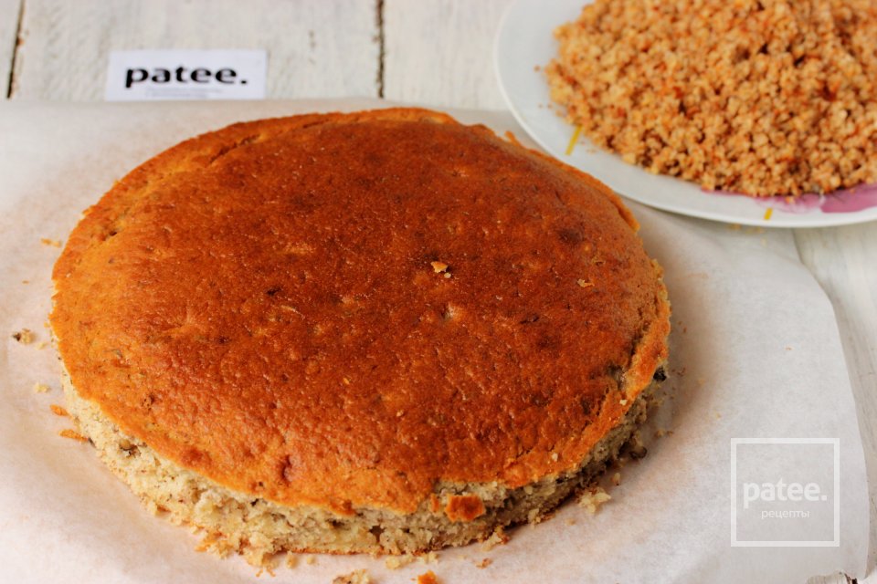 Банановый торт с орехами - Шаг 10