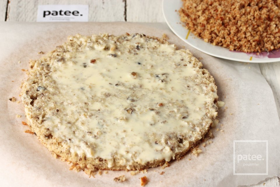 Банановый торт с орехами - Шаг 11