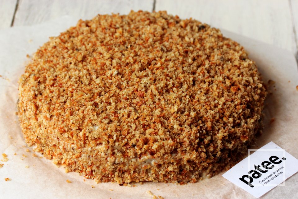 Банановый торт с орехами - Шаг 13