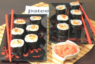 Суши с красной икрой в мультиварке