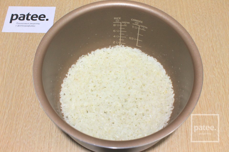 Суши с красной икрой в мультиварке - Шаг 5