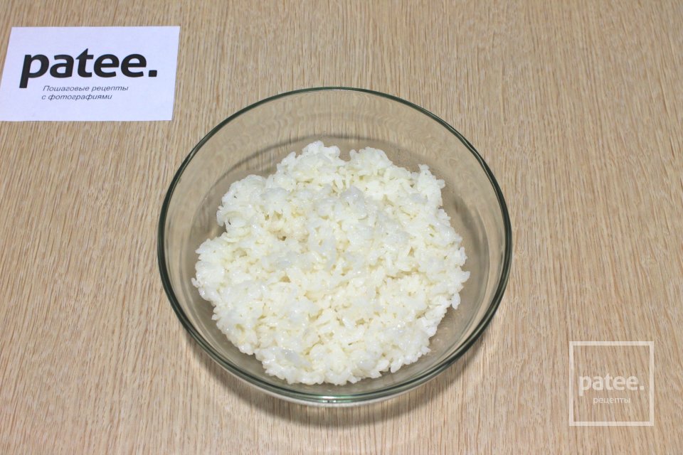 Суши с красной икрой в мультиварке - Шаг 7