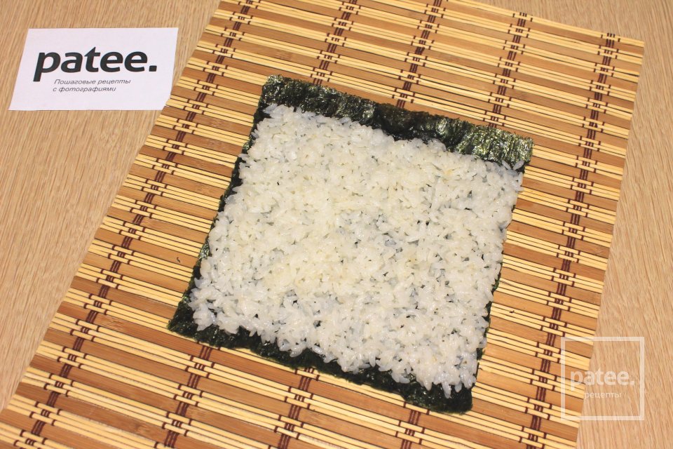 Суши с красной икрой в мультиварке - Шаг 9