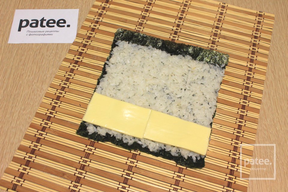 Суши с красной икрой в мультиварке - Шаг 10