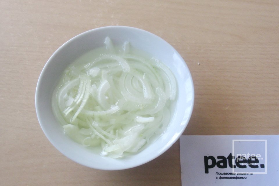 Салат из  филе  сельди - Шаг 3