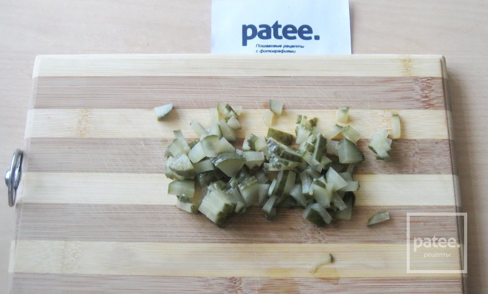 Салат из  филе  сельди - Шаг 4