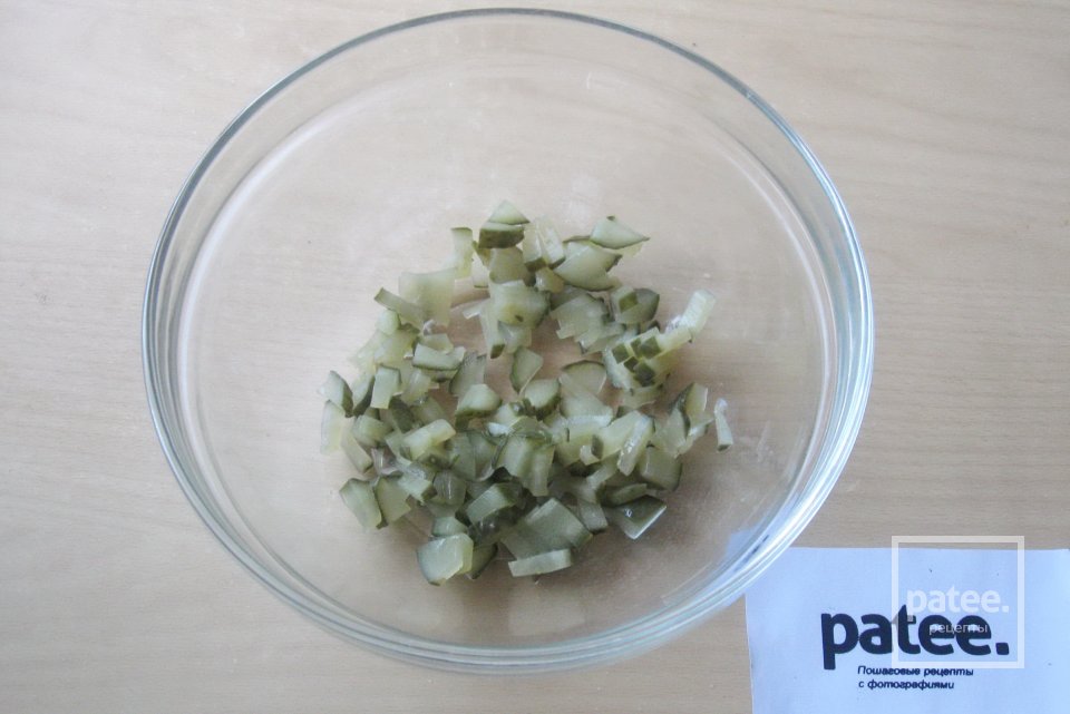 Салат из  филе  сельди - Шаг 5