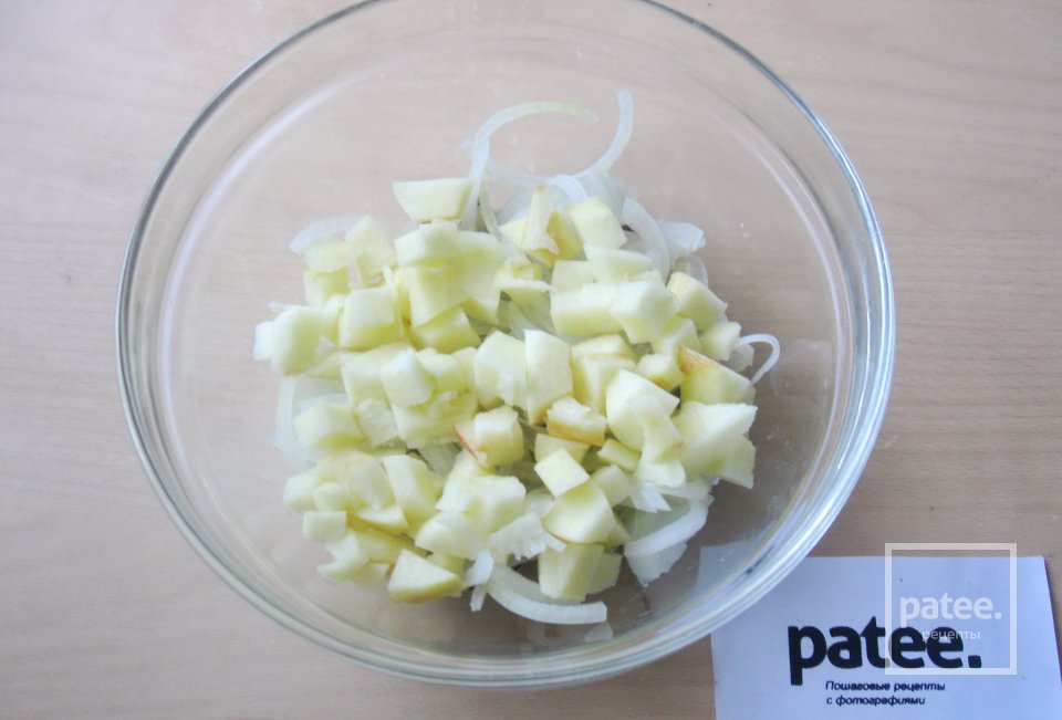 Салат из  филе  сельди - Шаг 8