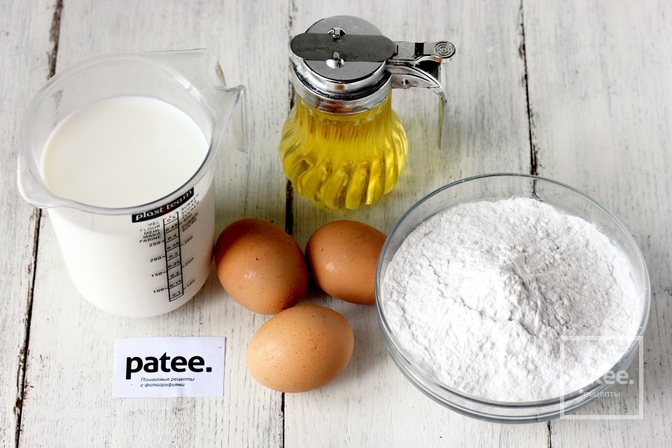 Налистники с творогом - Шаг 1