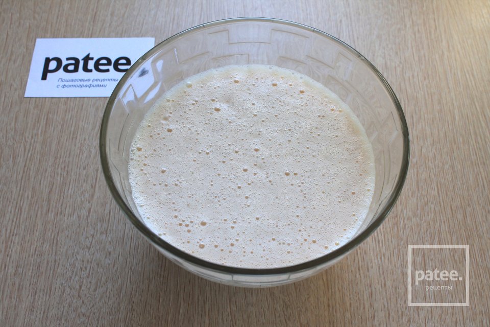 Блины с грибным припеком и сыром - Шаг 3