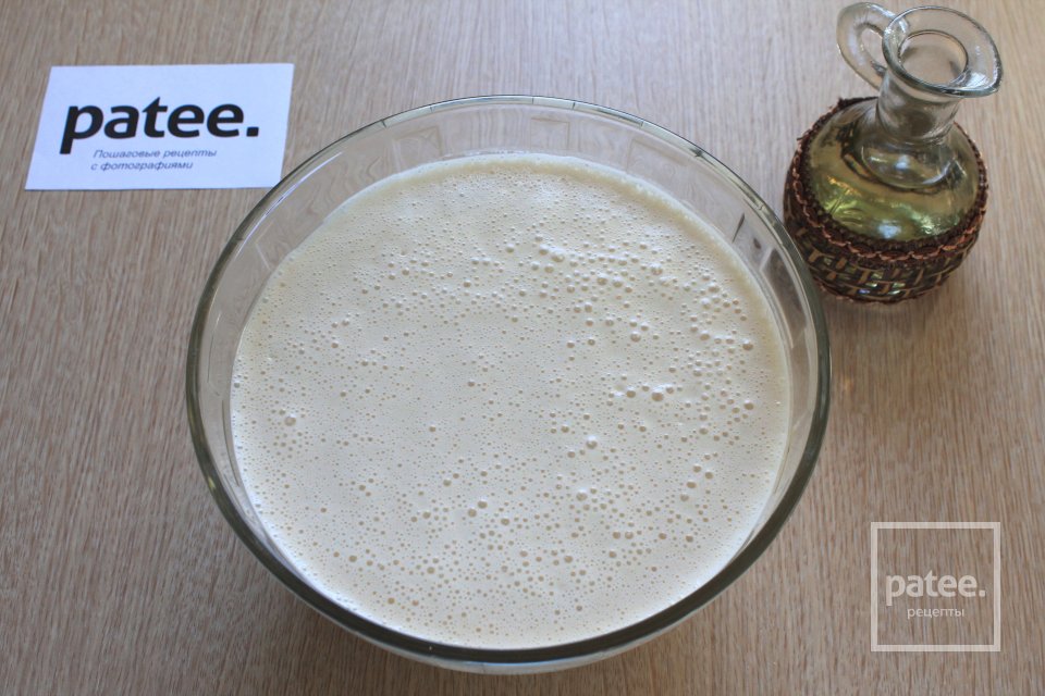 Блины с грибным припеком и сыром - Шаг 4