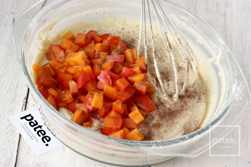 Кексы с хурмой и корицей - Шаг 9