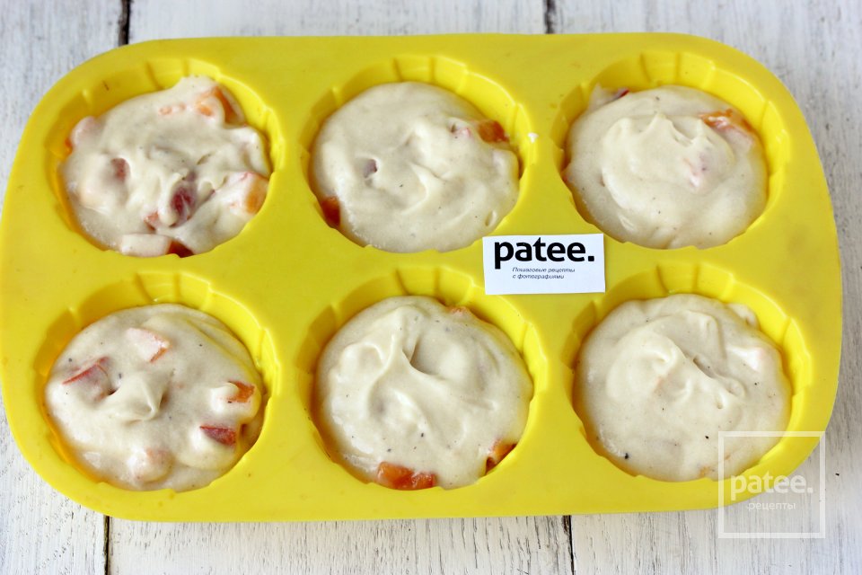 Кексы с хурмой и корицей - Шаг 11