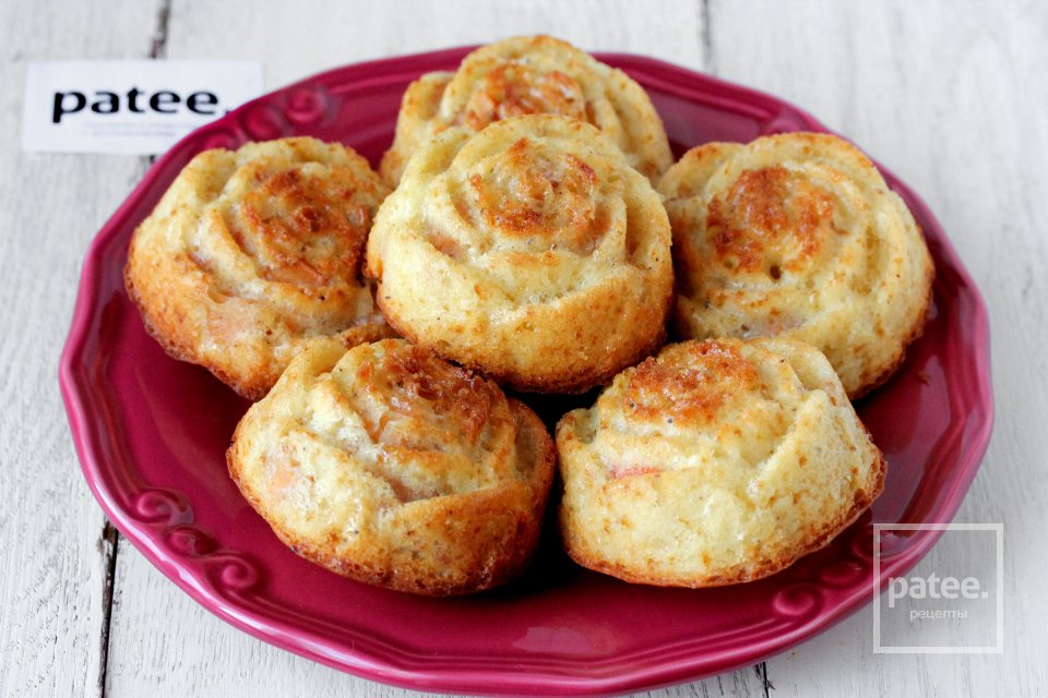 Кексы с хурмой и корицей - Шаг 13